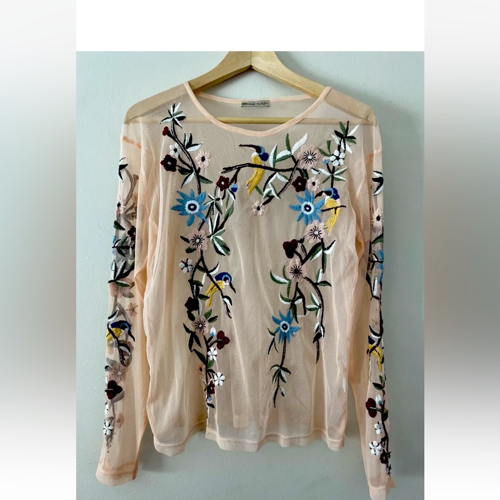 Zara Women mesh blouse